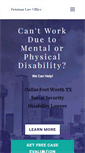 Mobile Screenshot of disabilityapproved.com